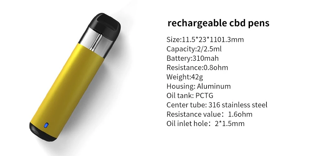 rechargeable cbd pens